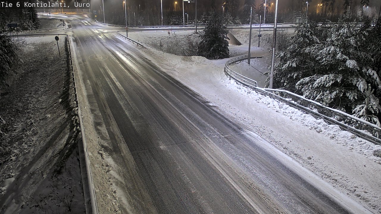 Weather Camera Image Väg 6 Kontiolax, Uuro, Kontiolahti, Pohjois-Karjala