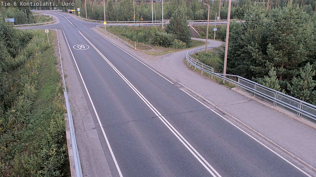 Kelikamerat Kuva Tie 6 Kontiolahti, Uuro, Kontiolahti, Pohjois-Karjala