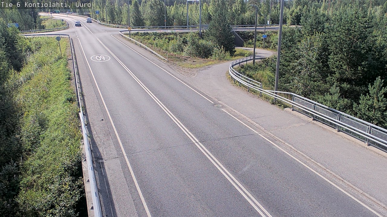 Kelikamerat Kuva Tie 6 Kontiolahti, Uuro, Kontiolahti, Pohjois-Karjala