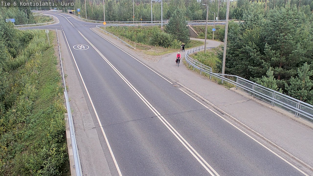 Kelikamerat Kuva Tie 6 Kontiolahti, Uuro, Kontiolahti, Pohjois-Karjala