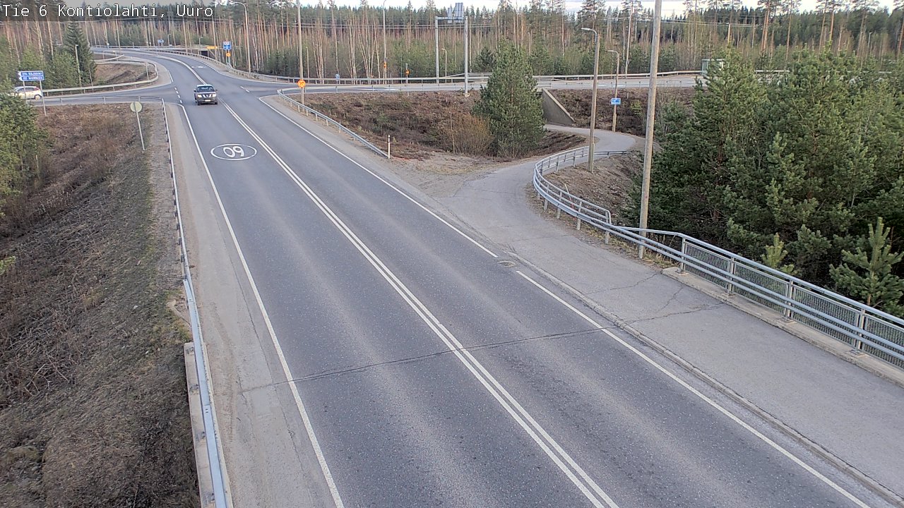 Kelikamerat Kuva Tie 6 Kontiolahti, Uuro, Kontiolahti, Pohjois-Karjala