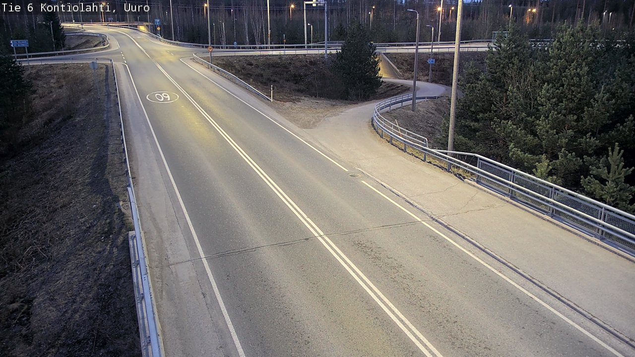 Kelikamerat Kuva Tie 6 Kontiolahti, Uuro, Kontiolahti, Pohjois-Karjala