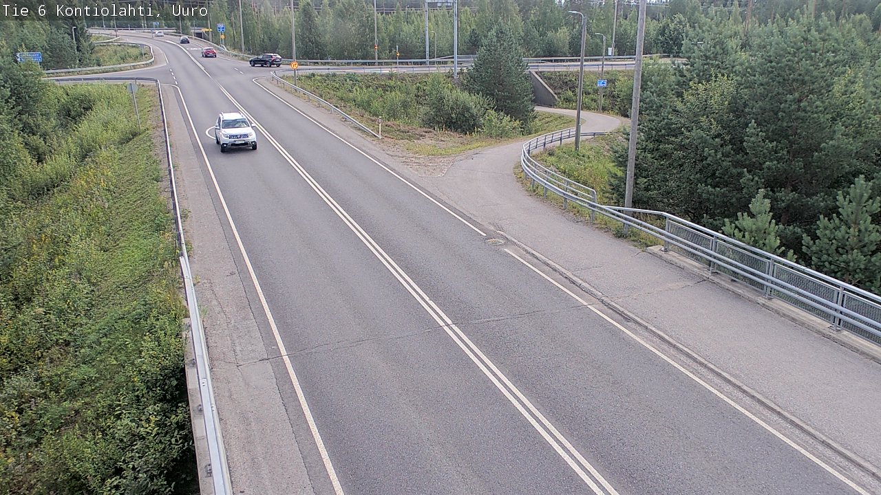 Kelikamerat Kuva Tie 6 Kontiolahti, Uuro, Kontiolahti, Pohjois-Karjala