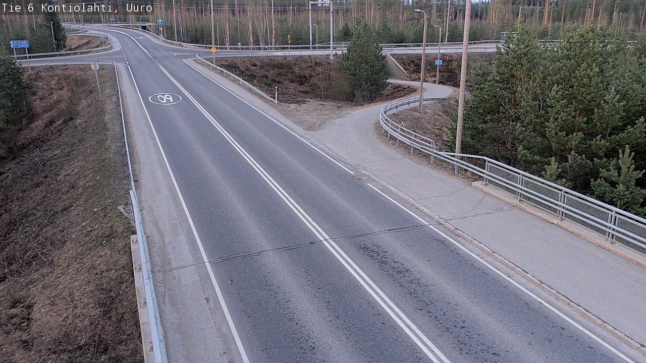 Kelikamerat Kuva Tie 6 Kontiolahti, Uuro, Kontiolahti, Pohjois-Karjala