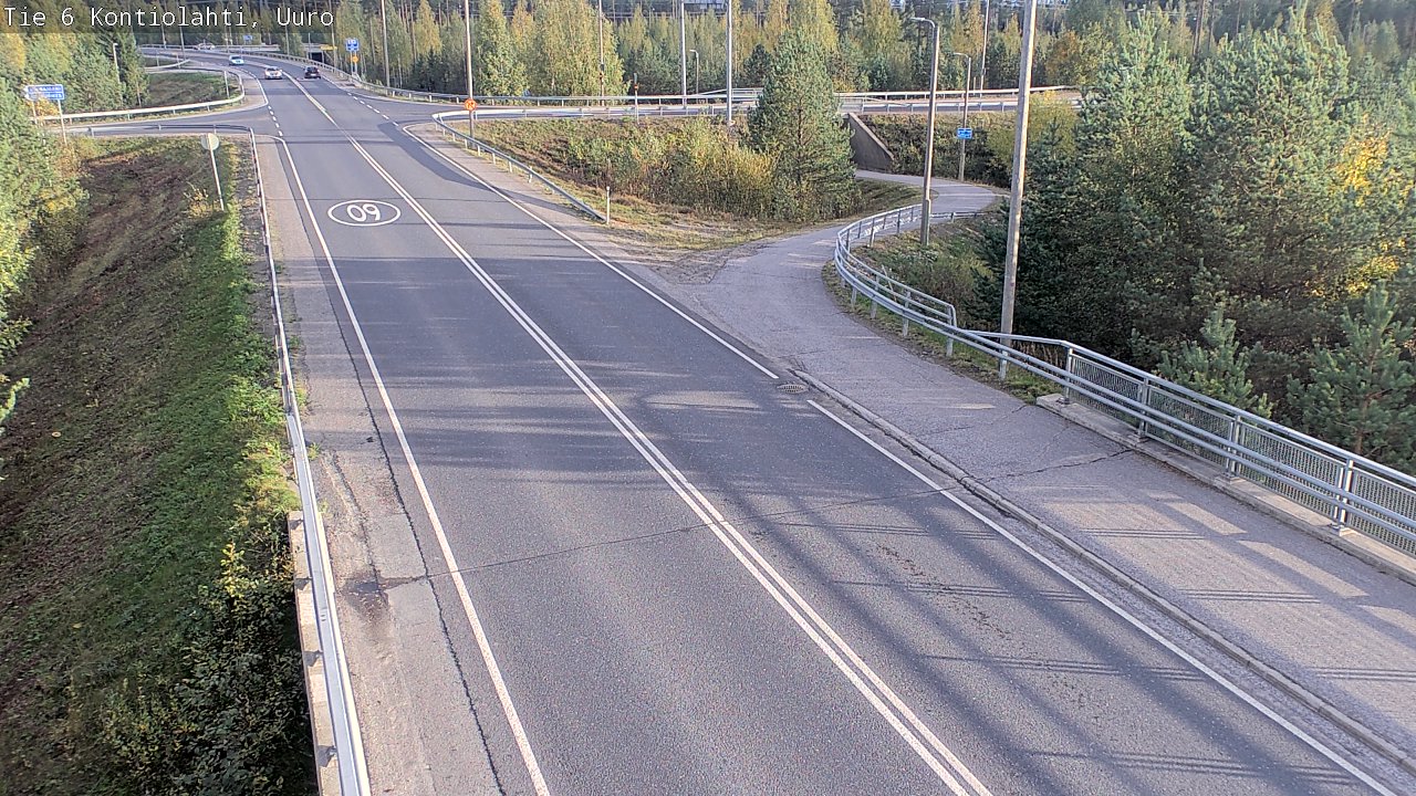 Kelikamerat Kuva Tie 6 Kontiolahti, Uuro, Kontiolahti, Pohjois-Karjala