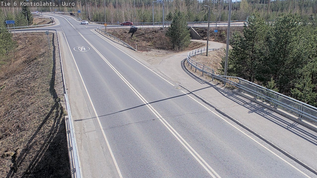 Kelikamerat Kuva Tie 6 Kontiolahti, Uuro, Kontiolahti, Pohjois-Karjala
