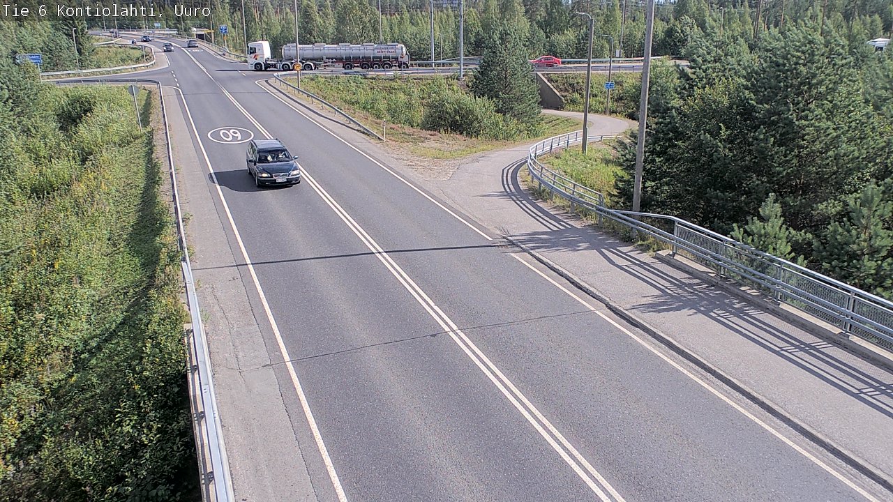 Kelikamerat Kuva Tie 6 Kontiolahti, Uuro, Kontiolahti, Pohjois-Karjala