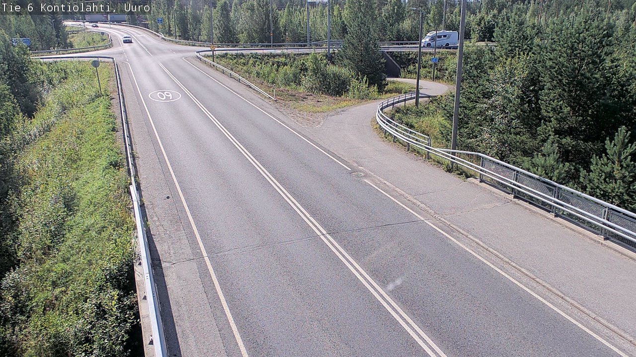 Kelikamerat Kuva Tie 6 Kontiolahti, Uuro, Kontiolahti, Pohjois-Karjala