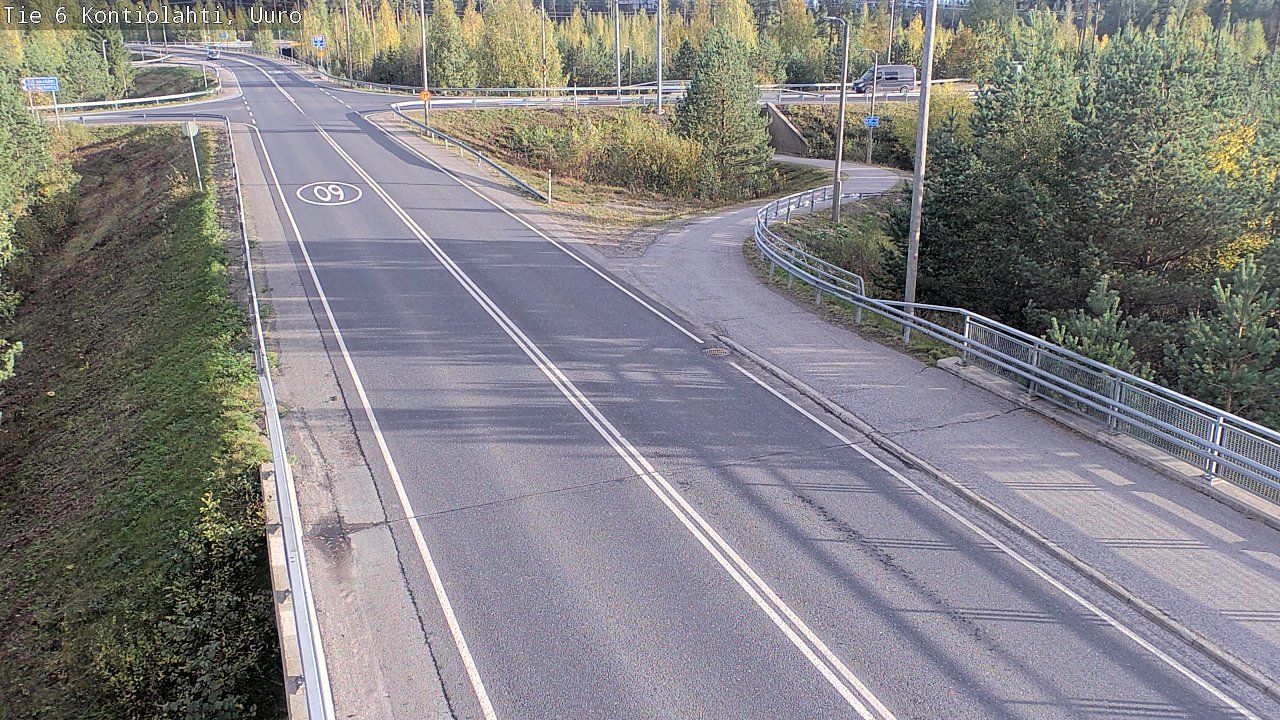 Kelikamerat Kuva Tie 6 Kontiolahti, Uuro, Kontiolahti, Pohjois-Karjala