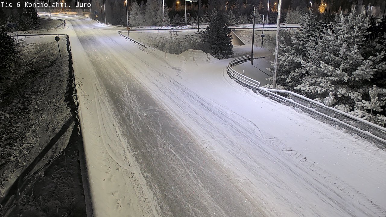 Kelikamerat Kuva Tie 6 Kontiolahti, Uuro, Kontiolahti, Pohjois-Karjala