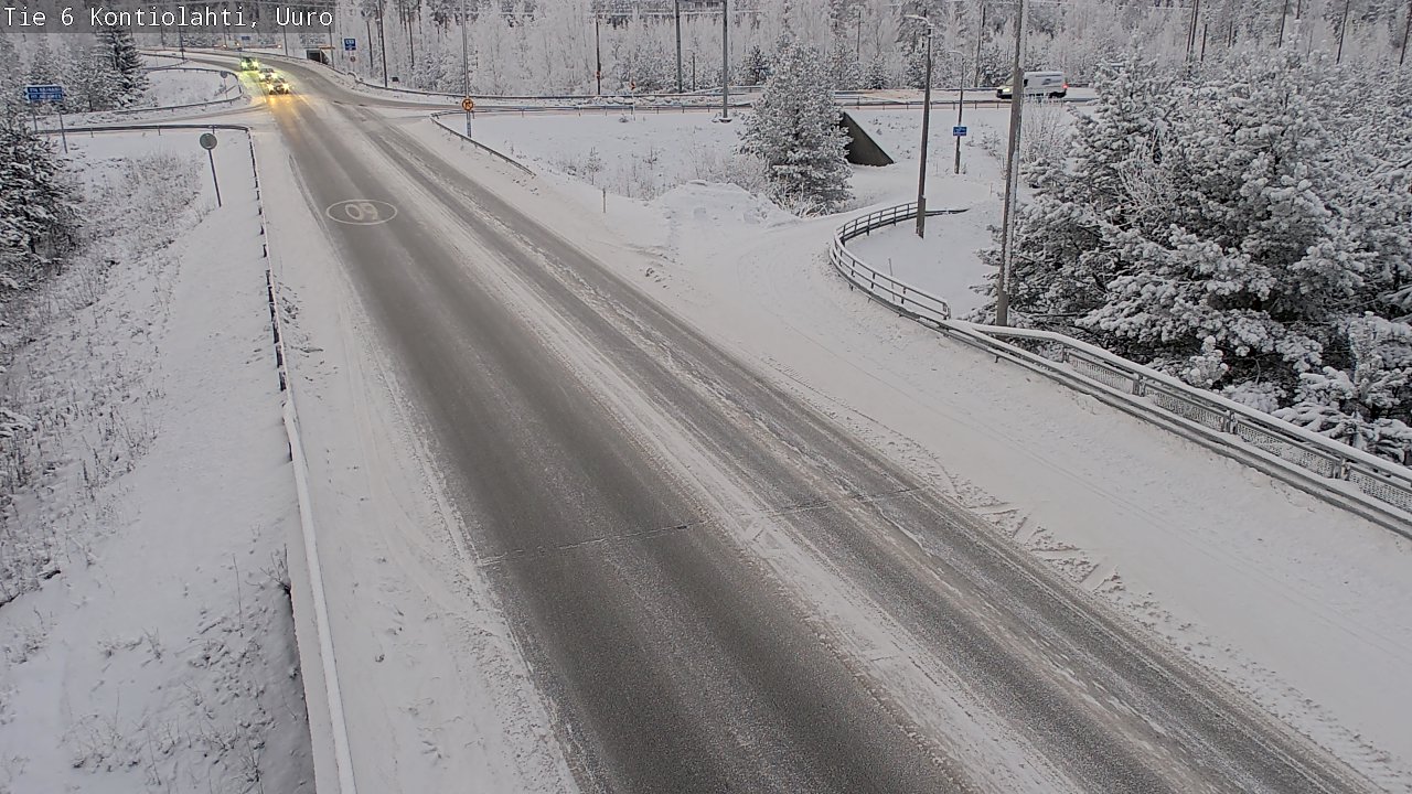 Kelikamerat Kuva Tie 6 Kontiolahti, Uuro, Kontiolahti, Pohjois-Karjala