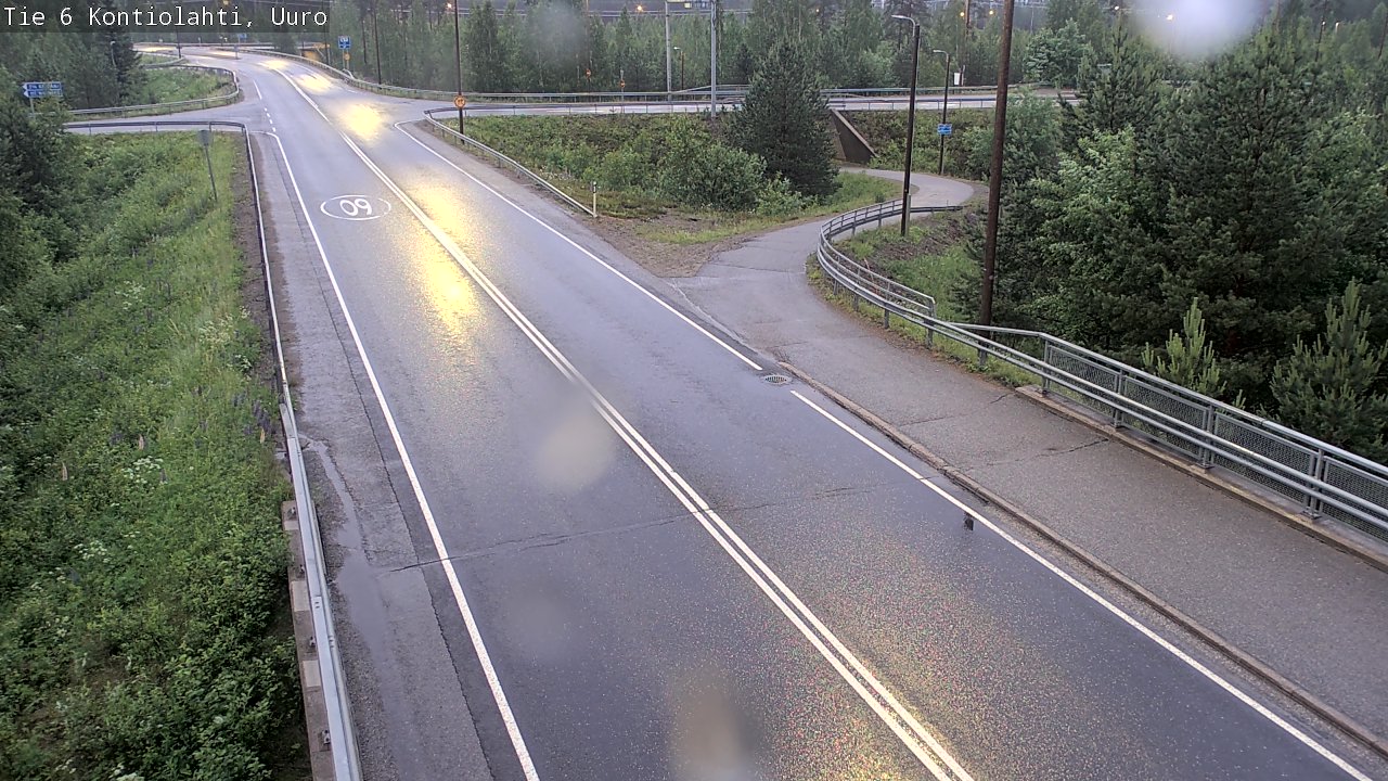 Kelikamerat Kuva Tie 6 Kontiolahti, Uuro, Kontiolahti, Pohjois-Karjala