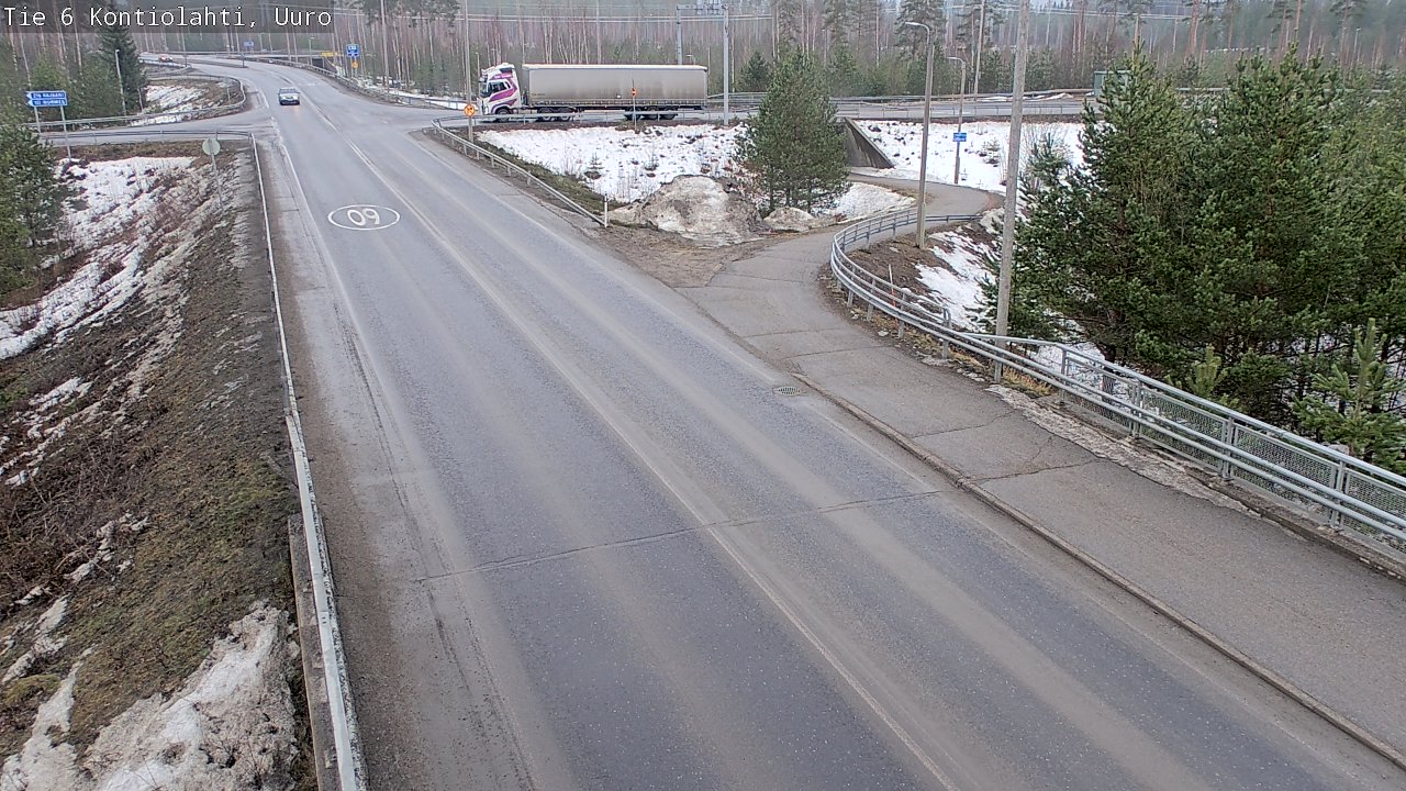 Kelikamerat Kuva Tie 6 Kontiolahti, Uuro, Kontiolahti, Pohjois-Karjala