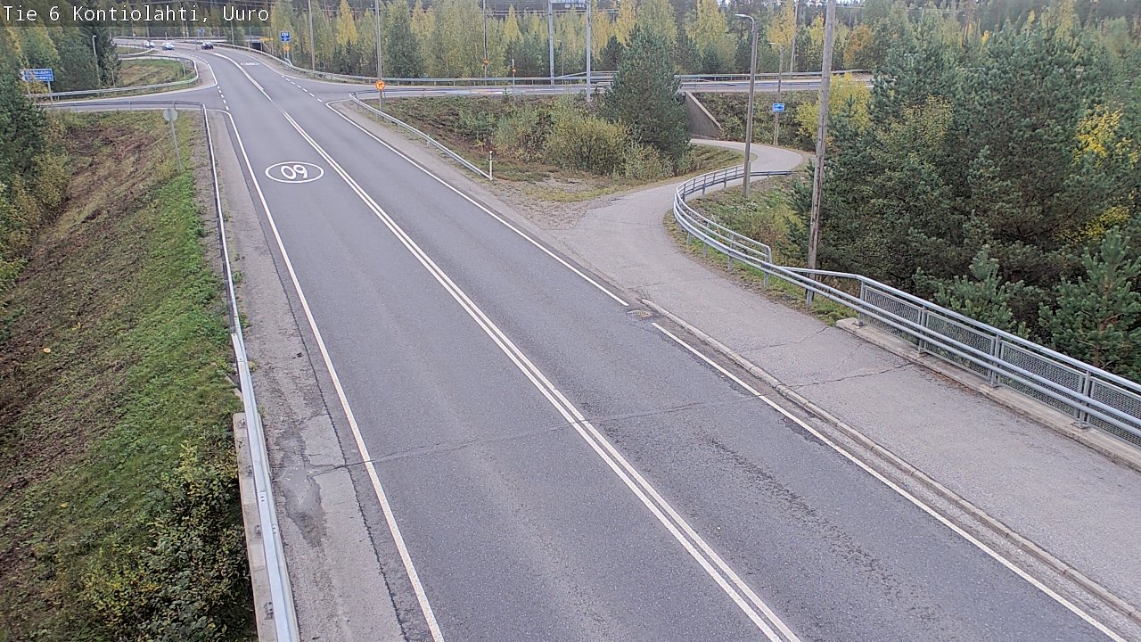 Kelikamerat Kuva Tie 6 Kontiolahti, Uuro, Kontiolahti, Pohjois-Karjala