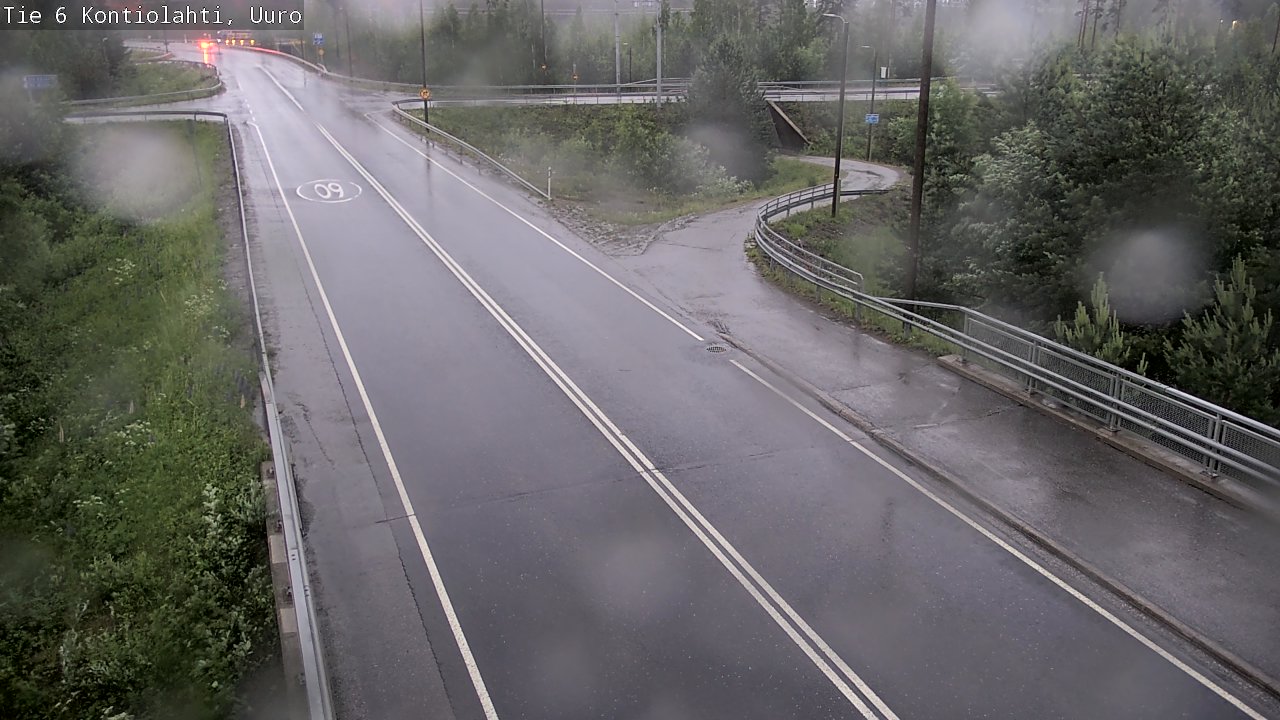 Kelikamerat Kuva Tie 6 Kontiolahti, Uuro, Kontiolahti, Pohjois-Karjala