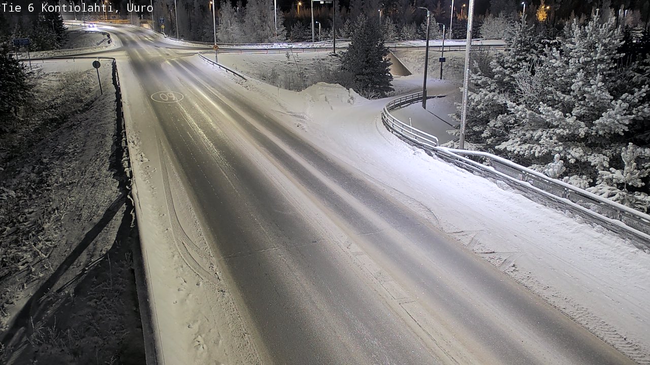 Kelikamerat Kuva Tie 6 Kontiolahti, Uuro, Kontiolahti, Pohjois-Karjala