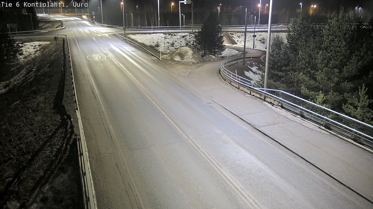 Weather Camera Image Väg 6 Kontiolax, Uuro, Kontiolahti, Pohjois-Karjala