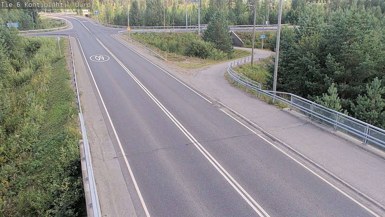 Kelikamerat Kuva Tie 6 Kontiolahti, Uuro, Kontiolahti, Pohjois-Karjala