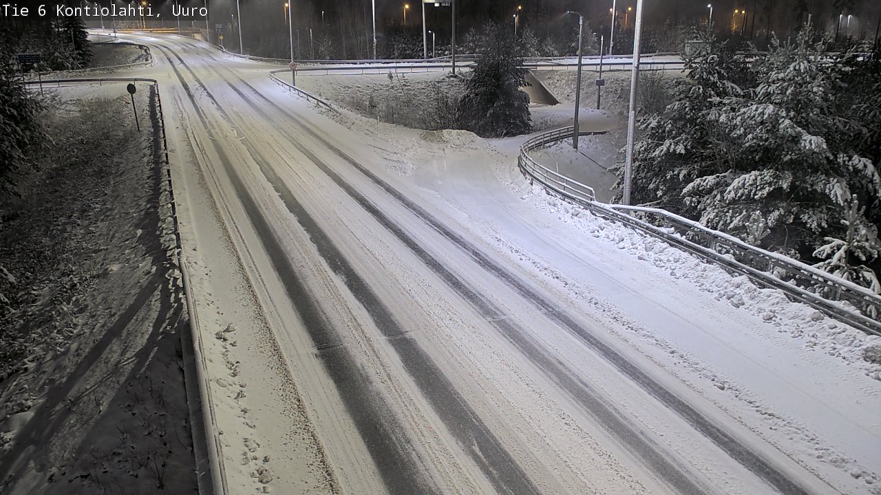 Kelikamerat Kuva Tie 6 Kontiolahti, Uuro, Kontiolahti, Pohjois-Karjala