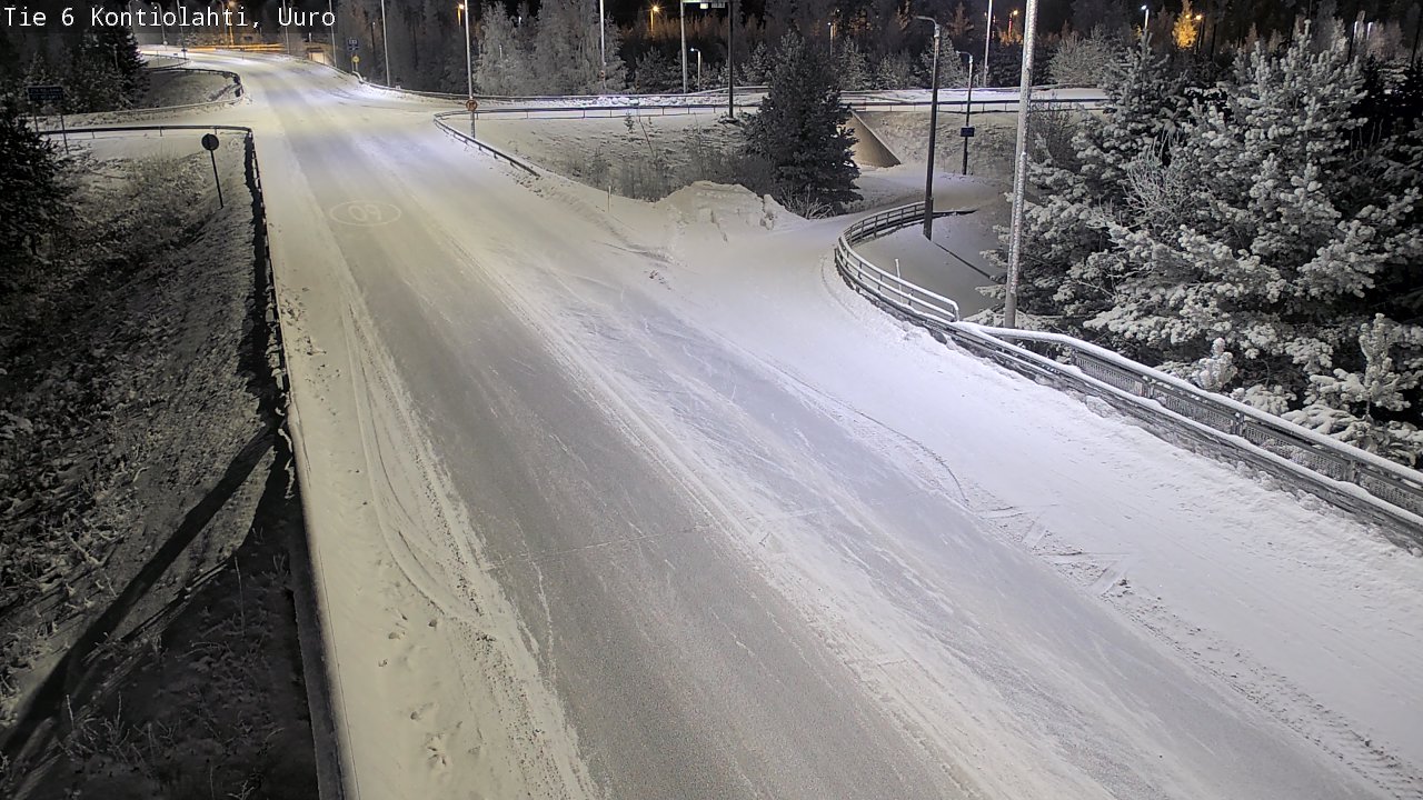 Kelikamerat Kuva Tie 6 Kontiolahti, Uuro, Kontiolahti, Pohjois-Karjala