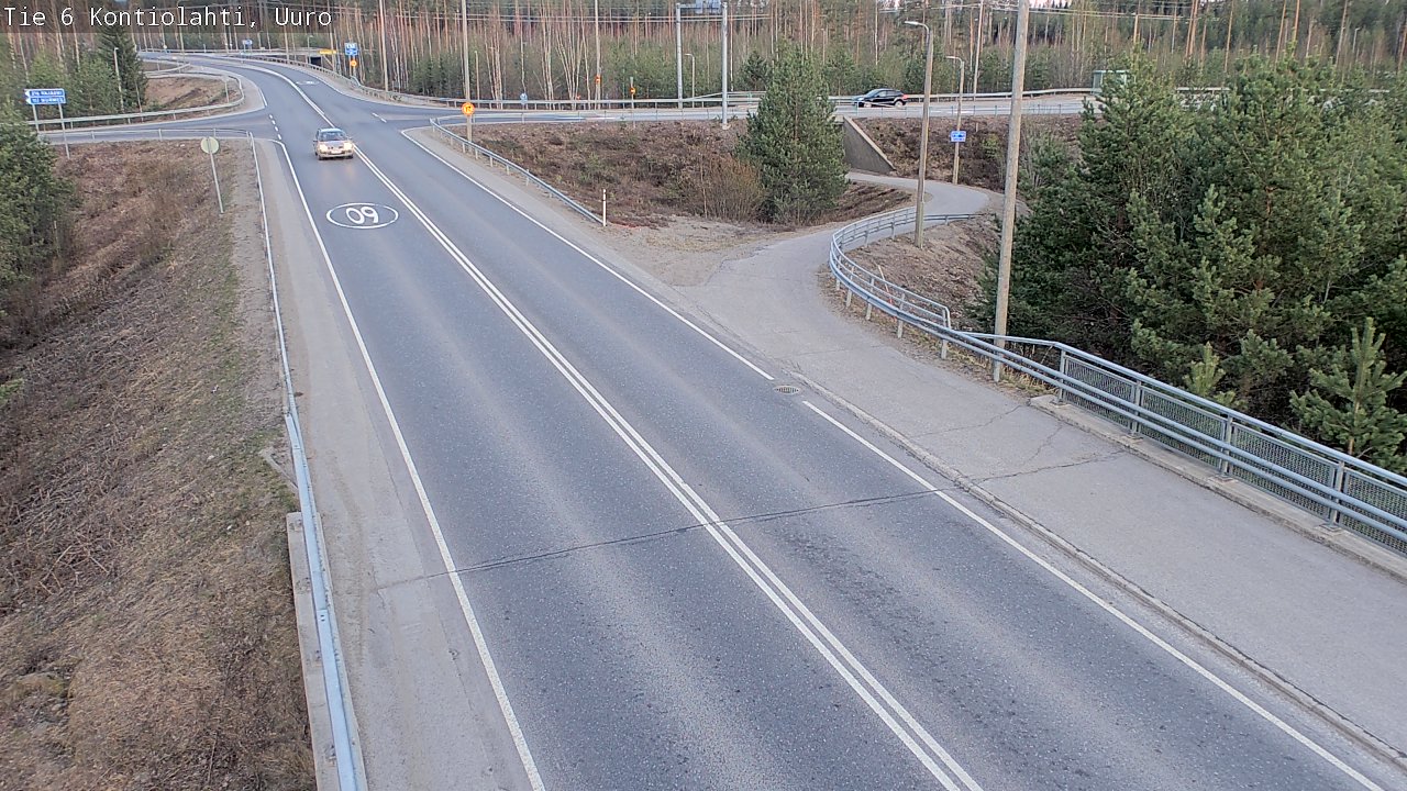 Kelikamerat Kuva Tie 6 Kontiolahti, Uuro, Kontiolahti, Pohjois-Karjala