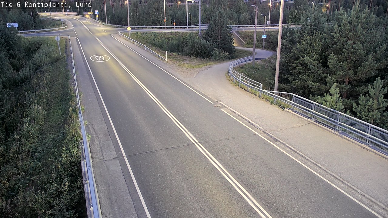 Kelikamerat Kuva Tie 6 Kontiolahti, Uuro, Kontiolahti, Pohjois-Karjala