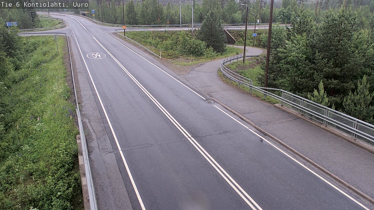 Kelikamerat Kuva Tie 6 Kontiolahti, Uuro, Kontiolahti, Pohjois-Karjala