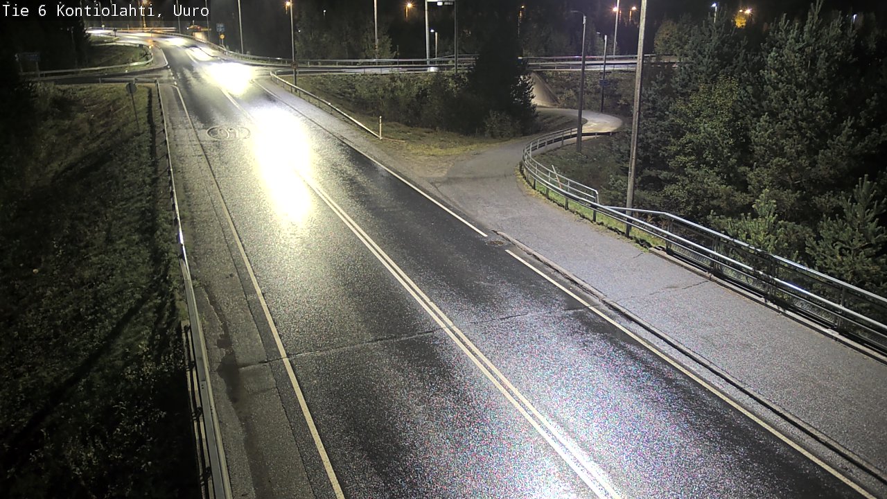 Weather Camera Image Road 6 Kontiolahti, Uuro, Kontiolahti, Pohjois-Karjala