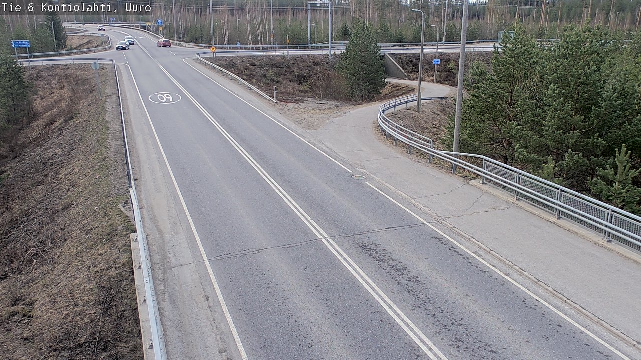 Kelikamerat Kuva Tie 6 Kontiolahti, Uuro, Kontiolahti, Pohjois-Karjala