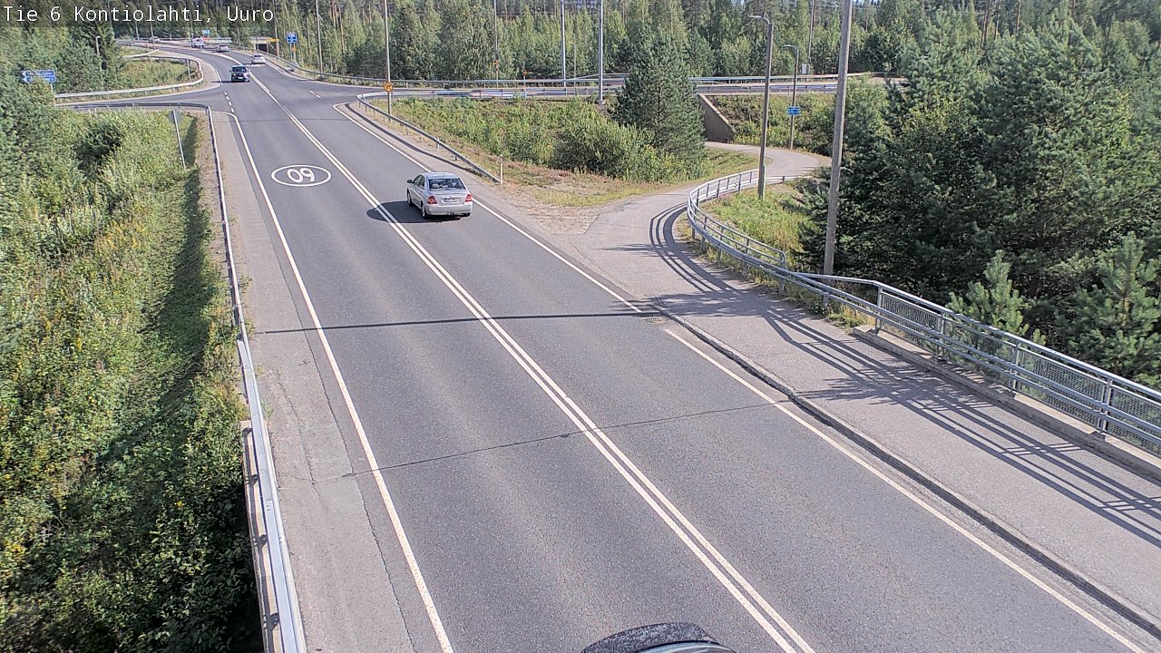 Kelikamerat Kuva Tie 6 Kontiolahti, Uuro, Kontiolahti, Pohjois-Karjala