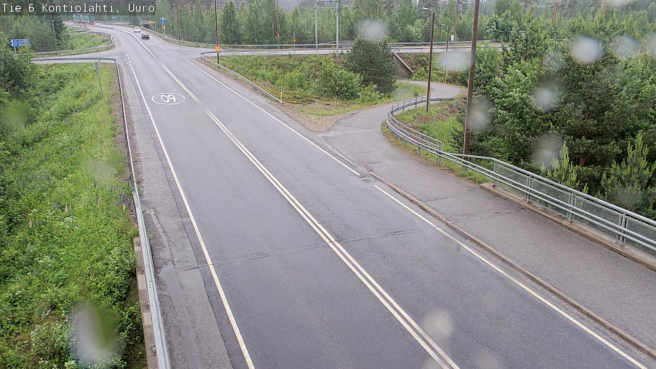 Kelikamerat Kuva Tie 6 Kontiolahti, Uuro, Kontiolahti, Pohjois-Karjala