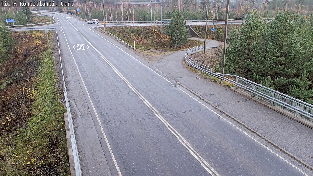 Kelikamerat Kuva Tie 6 Kontiolahti, Uuro, Kontiolahti, Pohjois-Karjala