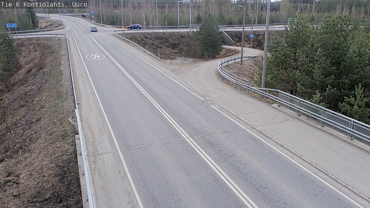 Kelikamerat Kuva Tie 6 Kontiolahti, Uuro, Kontiolahti, Pohjois-Karjala