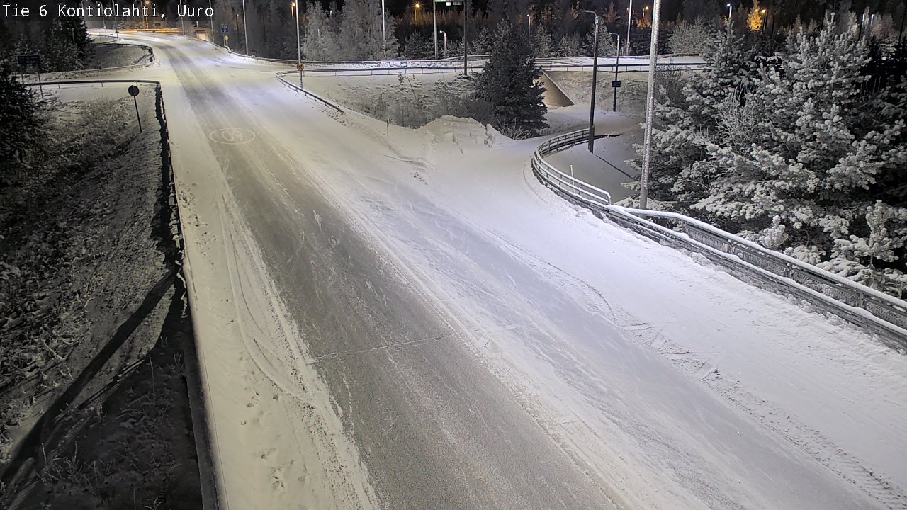 Kelikamerat Kuva Tie 6 Kontiolahti, Uuro, Kontiolahti, Pohjois-Karjala