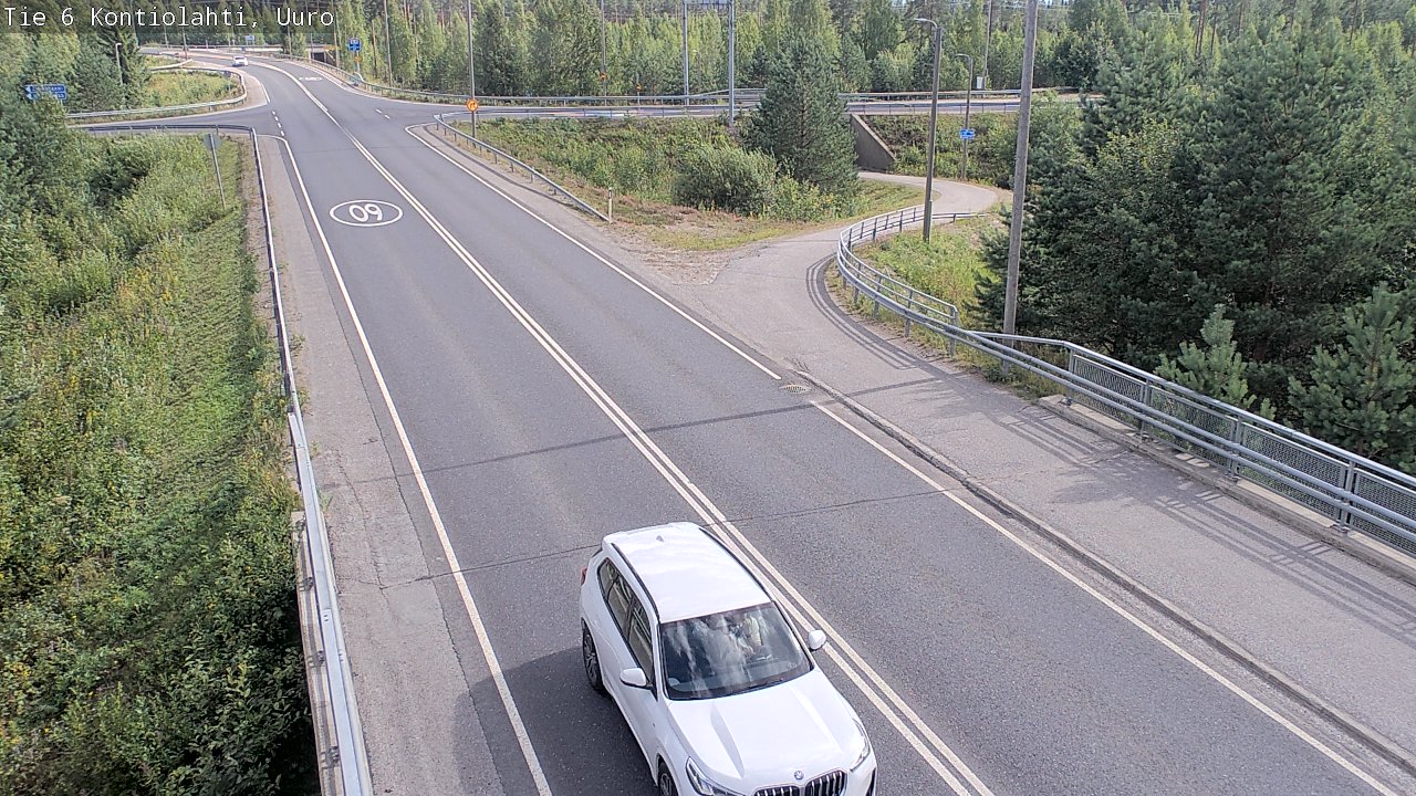 Kelikamerat Kuva Tie 6 Kontiolahti, Uuro, Kontiolahti, Pohjois-Karjala