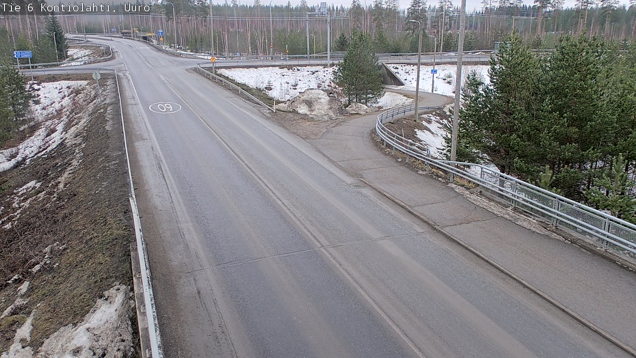 Kelikamerat Kuva Tie 6 Kontiolahti, Uuro, Kontiolahti, Pohjois-Karjala