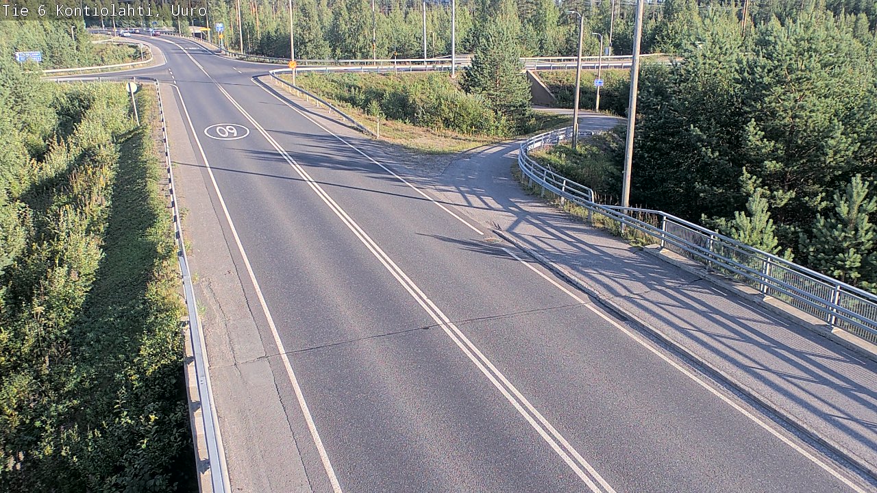 Kelikamerat Kuva Tie 6 Kontiolahti, Uuro, Kontiolahti, Pohjois-Karjala
