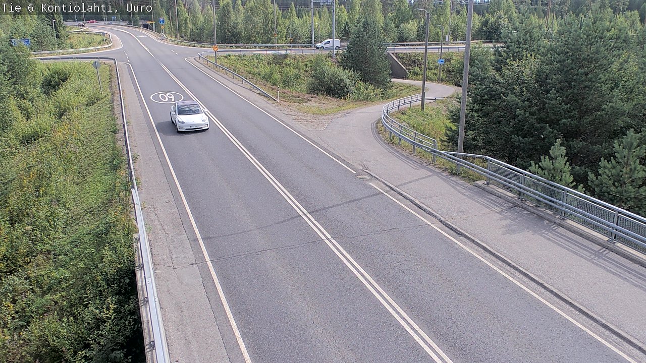 Kelikamerat Kuva Tie 6 Kontiolahti, Uuro, Kontiolahti, Pohjois-Karjala