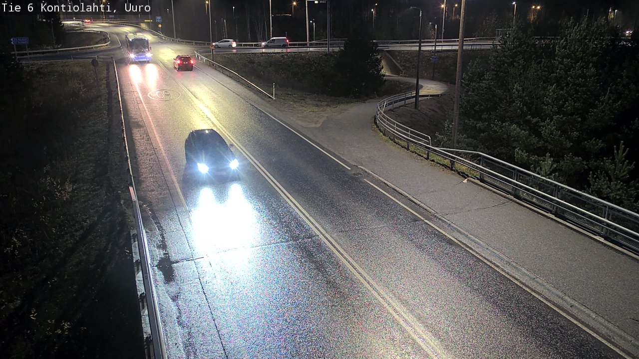 Kelikamerat Kuva Tie 6 Kontiolahti, Uuro, Kontiolahti, Pohjois-Karjala