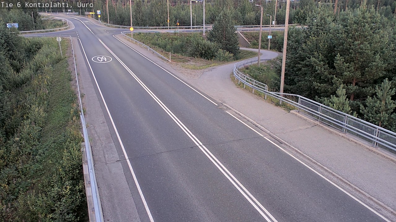 Kelikamerat Kuva Tie 6 Kontiolahti, Uuro, Kontiolahti, Pohjois-Karjala