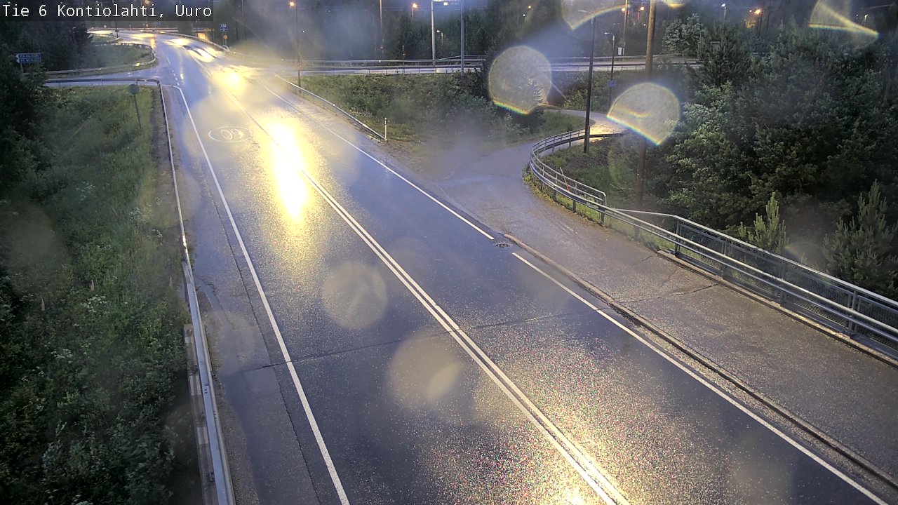 Kelikamerat Kuva Tie 6 Kontiolahti, Uuro, Kontiolahti, Pohjois-Karjala