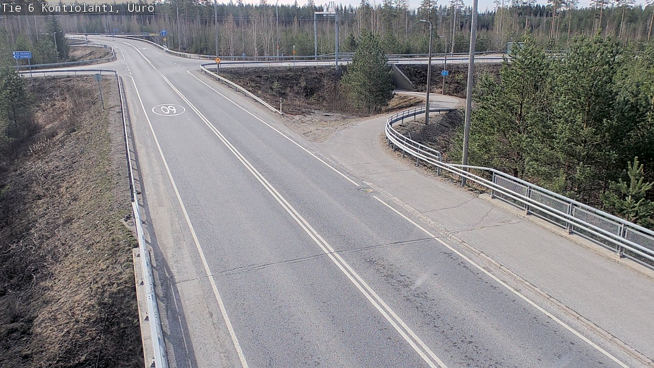 Kelikamerat Kuva Tie 6 Kontiolahti, Uuro, Kontiolahti, Pohjois-Karjala