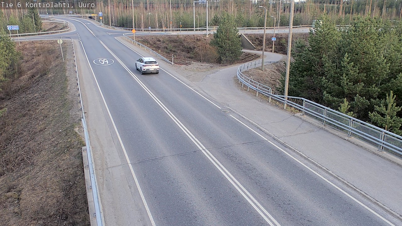 Kelikamerat Kuva Tie 6 Kontiolahti, Uuro, Kontiolahti, Pohjois-Karjala