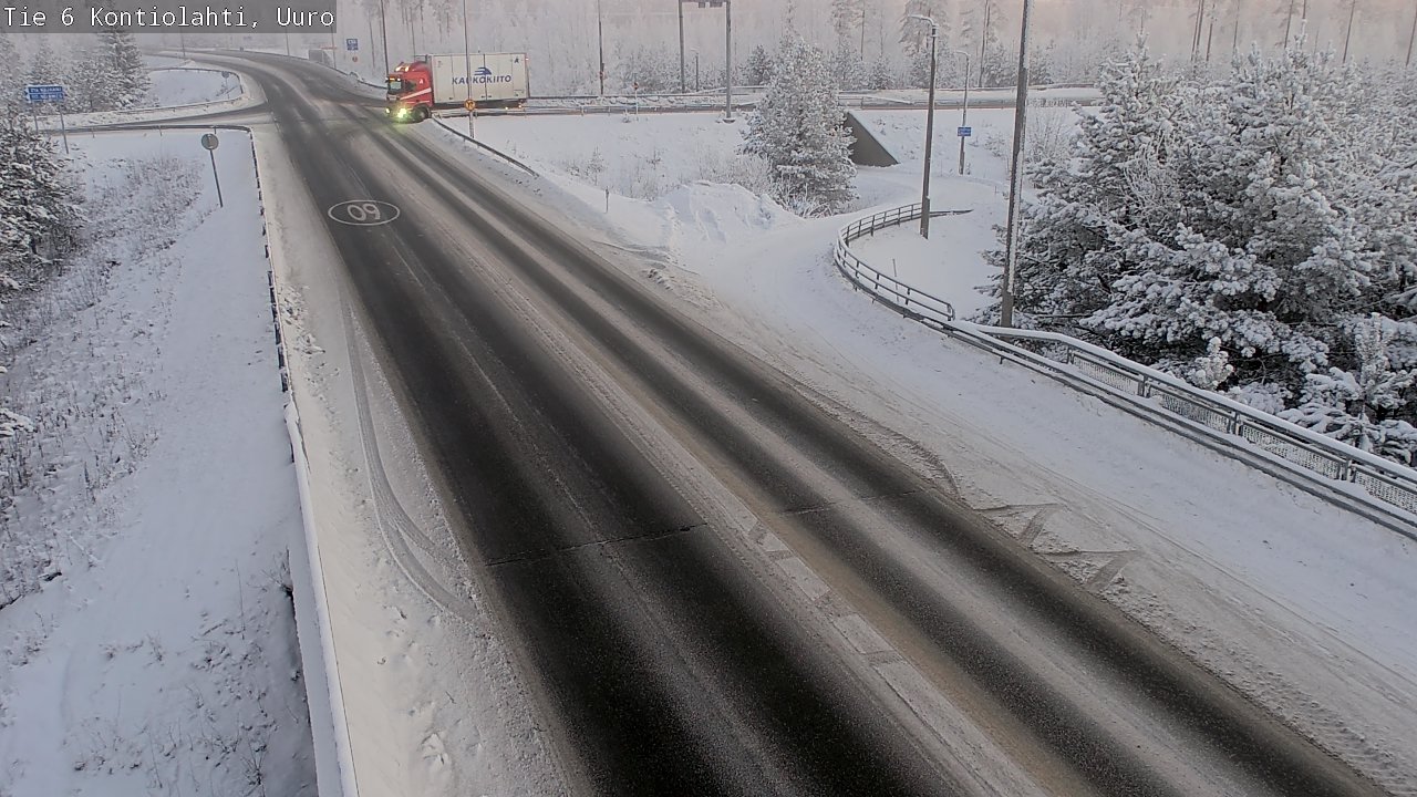 Kelikamerat Kuva Tie 6 Kontiolahti, Uuro, Kontiolahti, Pohjois-Karjala