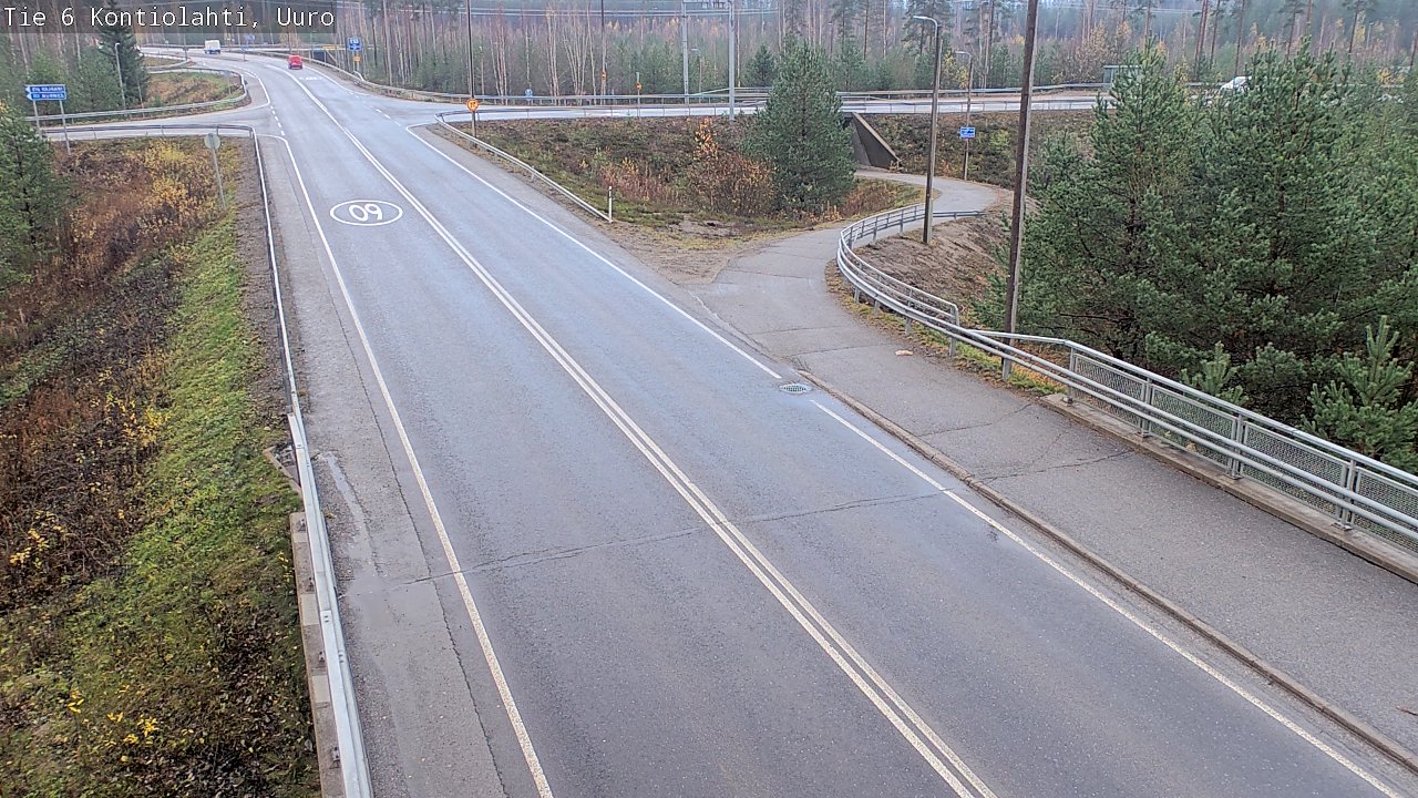 Kelikamerat Kuva Tie 6 Kontiolahti, Uuro, Kontiolahti, Pohjois-Karjala