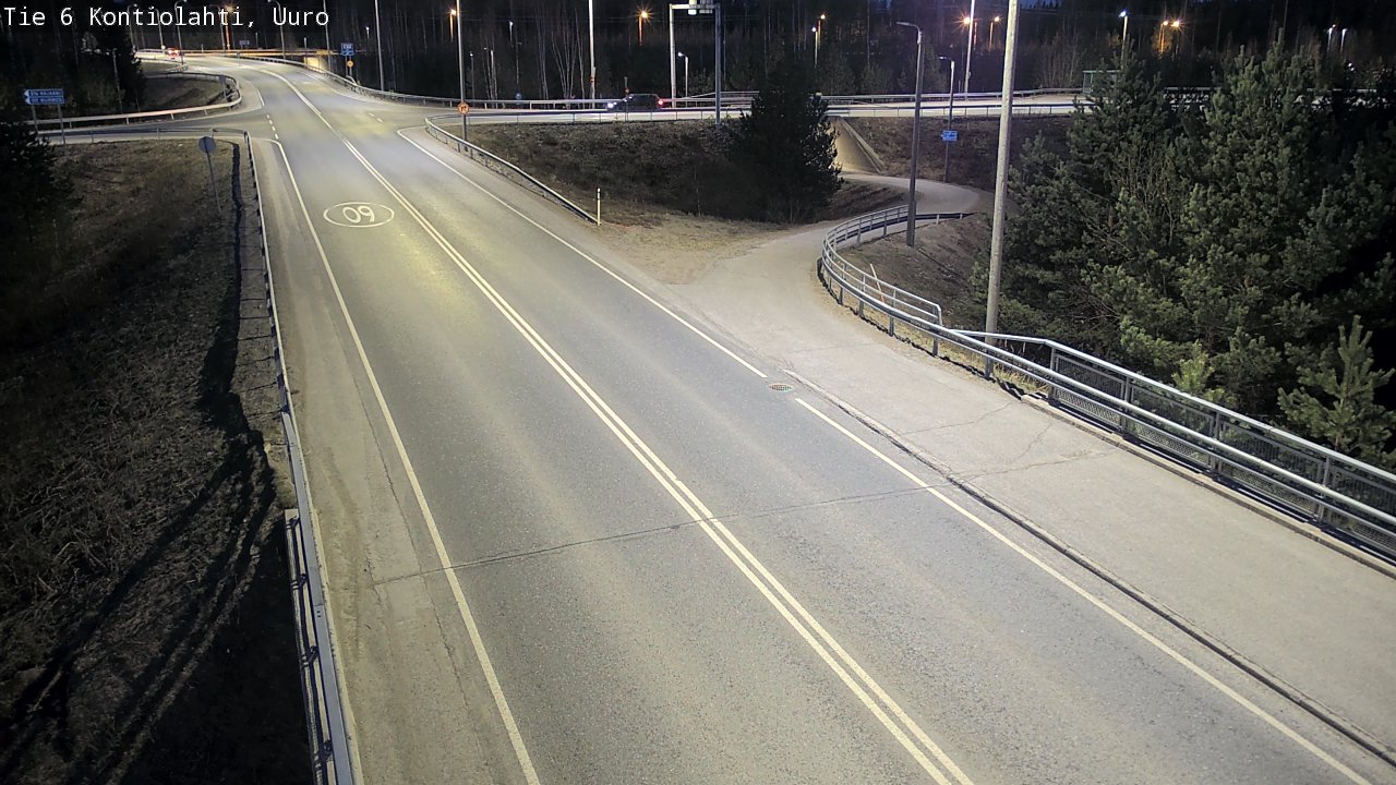 Kelikamerat Kuva Tie 6 Kontiolahti, Uuro, Kontiolahti, Pohjois-Karjala
