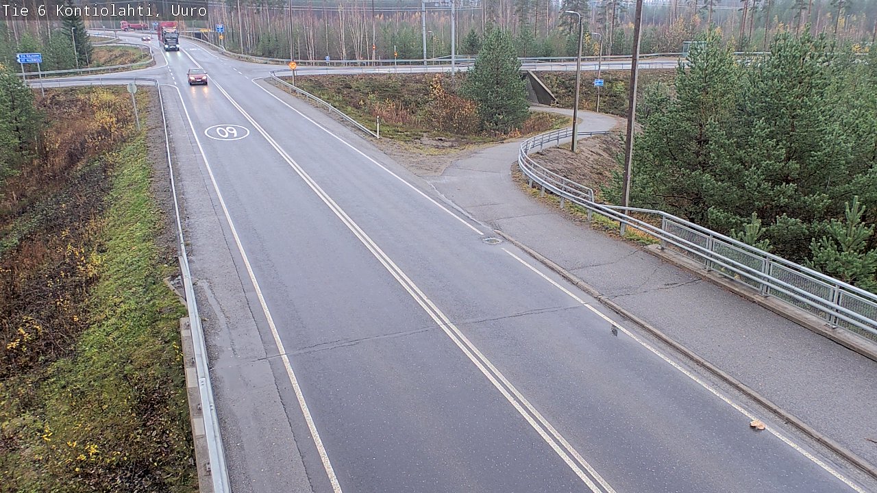 Kelikamerat Kuva Tie 6 Kontiolahti, Uuro, Kontiolahti, Pohjois-Karjala