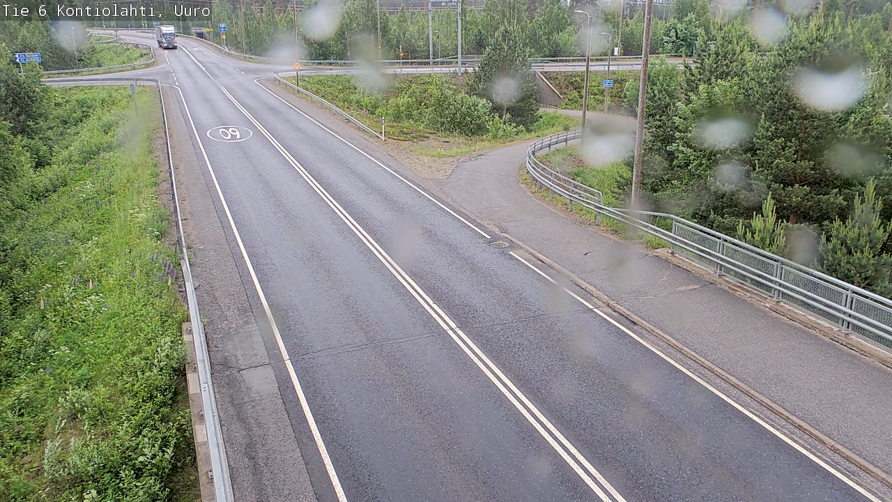 Kelikamerat Kuva Tie 6 Kontiolahti, Uuro, Kontiolahti, Pohjois-Karjala