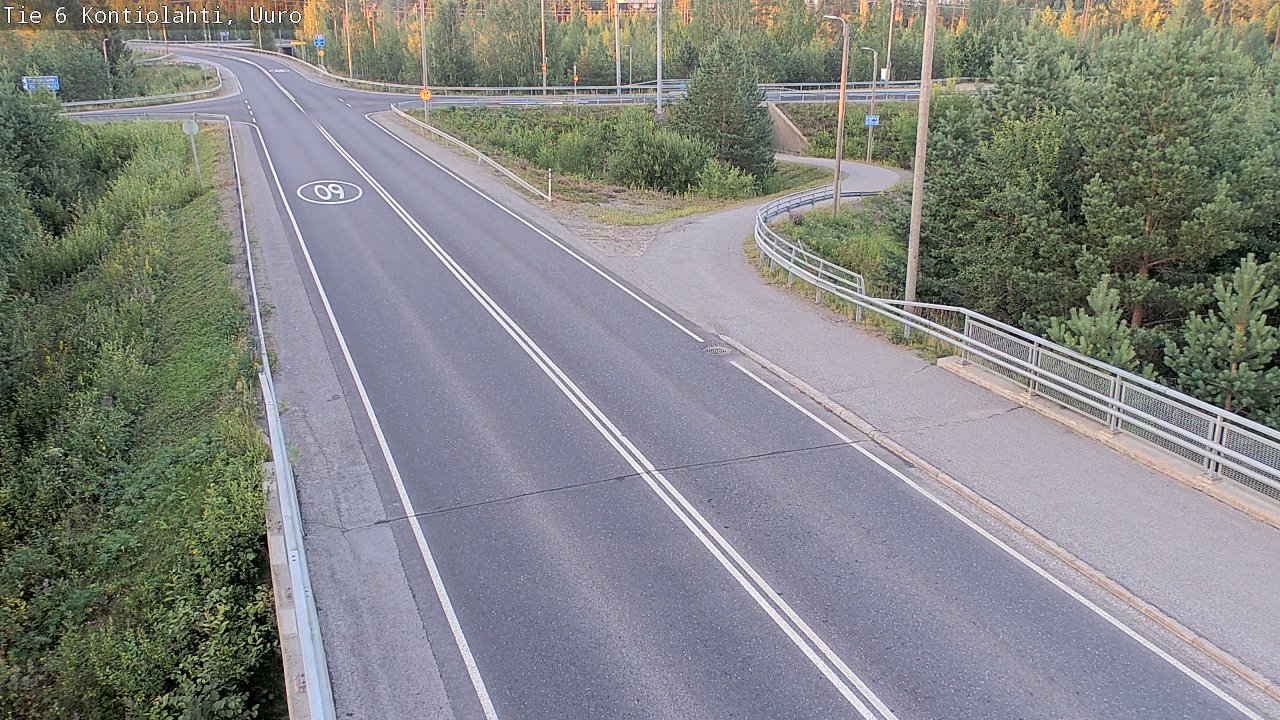 Kelikamerat Kuva Tie 6 Kontiolahti, Uuro, Kontiolahti, Pohjois-Karjala