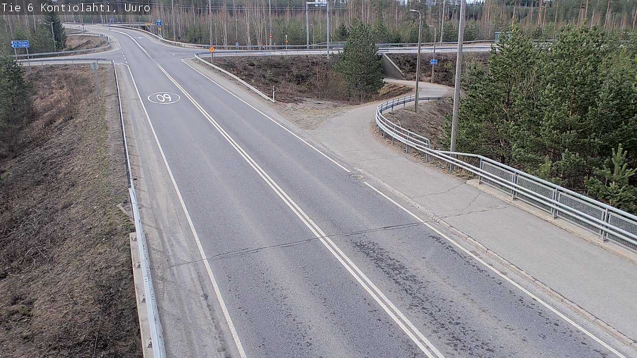 Kelikamerat Kuva Tie 6 Kontiolahti, Uuro, Kontiolahti, Pohjois-Karjala